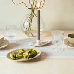 Bordslöpare|Ekelund Löpare<Ekelund Airy beige löpare 35X120 - s Linneväveri