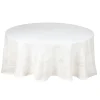 Bordsduk<Fondaco Alan offwhite rund bordsduk Ø200cm