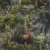 Gardintyger Mönstrade< Ancient forest tyg