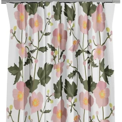 Gardiner Mönstrade<Arvidssons textil Anemon rosa gardiner