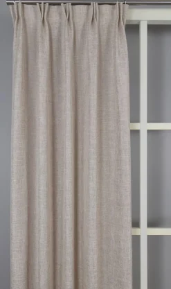 Gardiner Enfärgade<Nordisk Textil Arcadia beige gardiner
