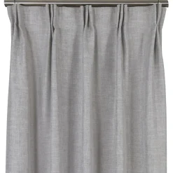 Gardiner Enfärgade<Nordisk Textil Arcadia grå gardiner