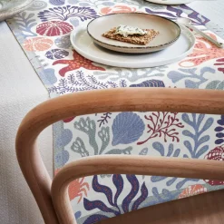 Bordslöpare|Ekelund Löpare<Ekelund Arielle löpare 35X120 - s Linneväveri