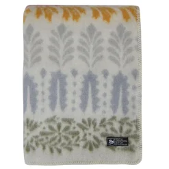 Ullfiltar<Kerstin Landström Design Arvet ockra-röd ullfilt 130x180cm -