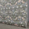 Arts & Crafts Tyger|Gardintyger Mönstrade<Nordisk Textil Beautiful birds grå-blå tyg