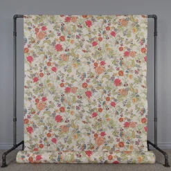 Gardintyger Mönstrade<Nordisk Textil Bengale multi blommigt gardintyg