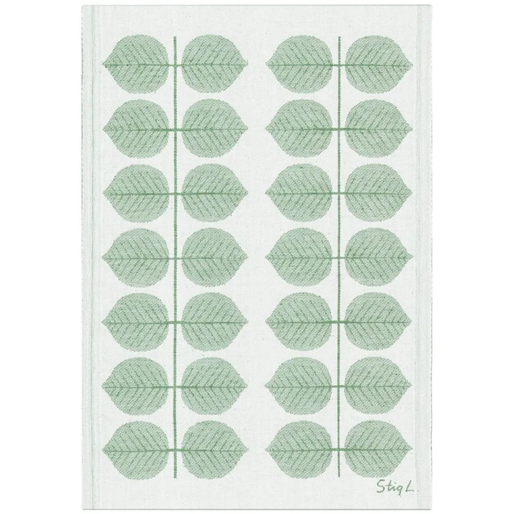 Kökshandduk<Ekelund Berså kökshandduk 35X50 i halvlinne - Design av Stig Lindberg