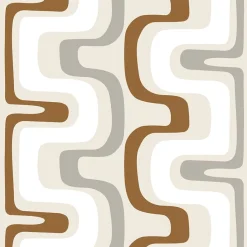 Gardintyger Mönstrade|Arvidssons Textil<Arvidssons textil Bågar beige tyg