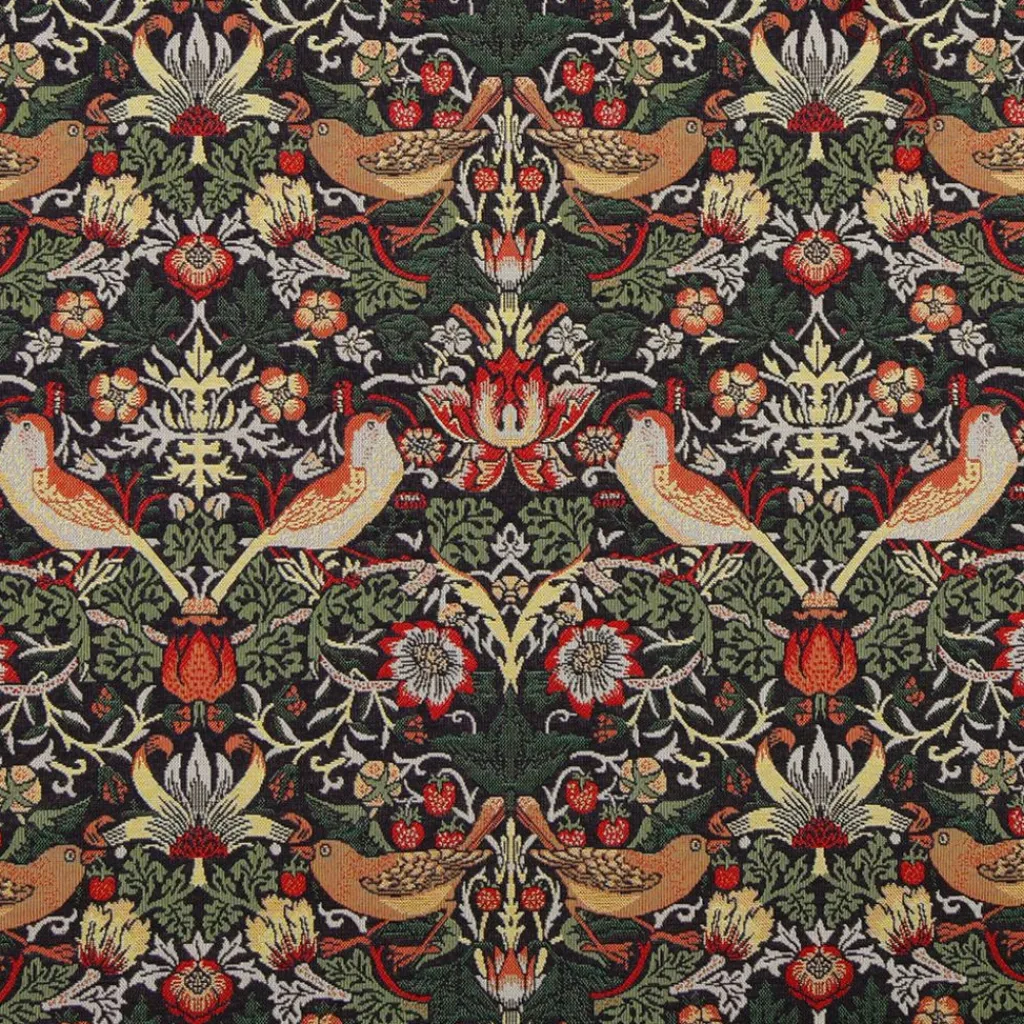 Blommiga Möbeltyger|Mönstrade Möbeltyger< Bird art craft gobeläng