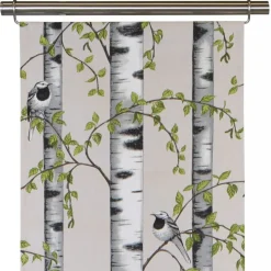 Panelgardiner<Arvidssons textil Björkdungen beige panelgardiner