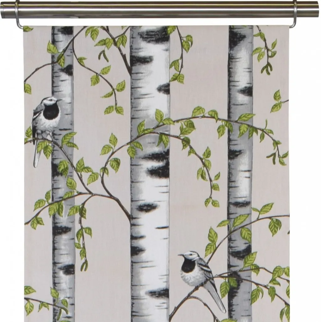 Panelgardiner<Arvidssons textil Björkdungen beige panelgardiner