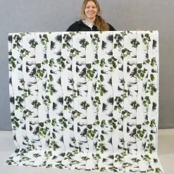 Gardintyger Mönstrade|Arvidssons Textil<Arvidssons textil Björk tyg