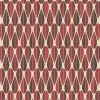 Gardintyger Mönstrade|Arvidssons Textil<Arvidssons textil Blader culla röd tyg
