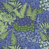 Gardintyger Mönstrade|Arvidssons Textil<Arvidssons textil Blå Blom blå tyg