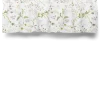 Gardinkappor Mönstrade<Arvidssons textil Blomsteryra vit gardinkappa metervara