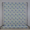 Blommiga Möbeltyger|Mönstrade Möbeltyger< Blue anemone möbeltyg