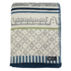 Ullfiltar<Kerstin Landström Design Bohus sommar ullfilt 130x180cm -