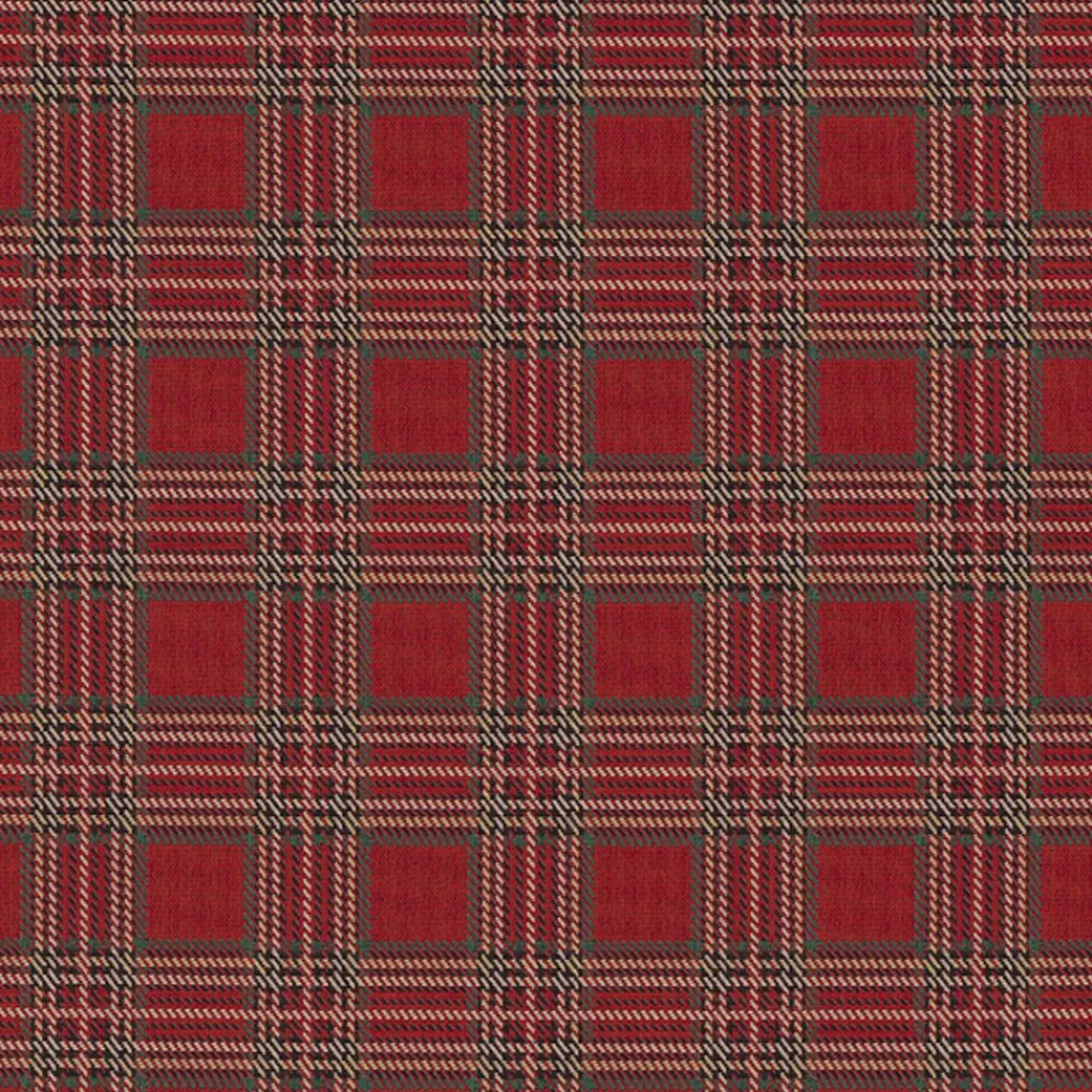 Rutiga Möbeltyger|Mönstrade Möbeltyger< Check Classic Holiday gobeläng – Klassisk jultextil i rutmönster