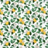 Arvidssons Textil|Textilvaxduk<Arvidssons textil Citronlycka vit textilvaxduk med citroner