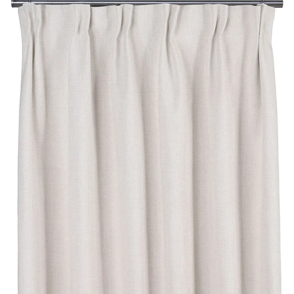 Mörkläggningsgardiner|Gardiner Enfärgade< Cru offwhite mörkläggningsgardiner