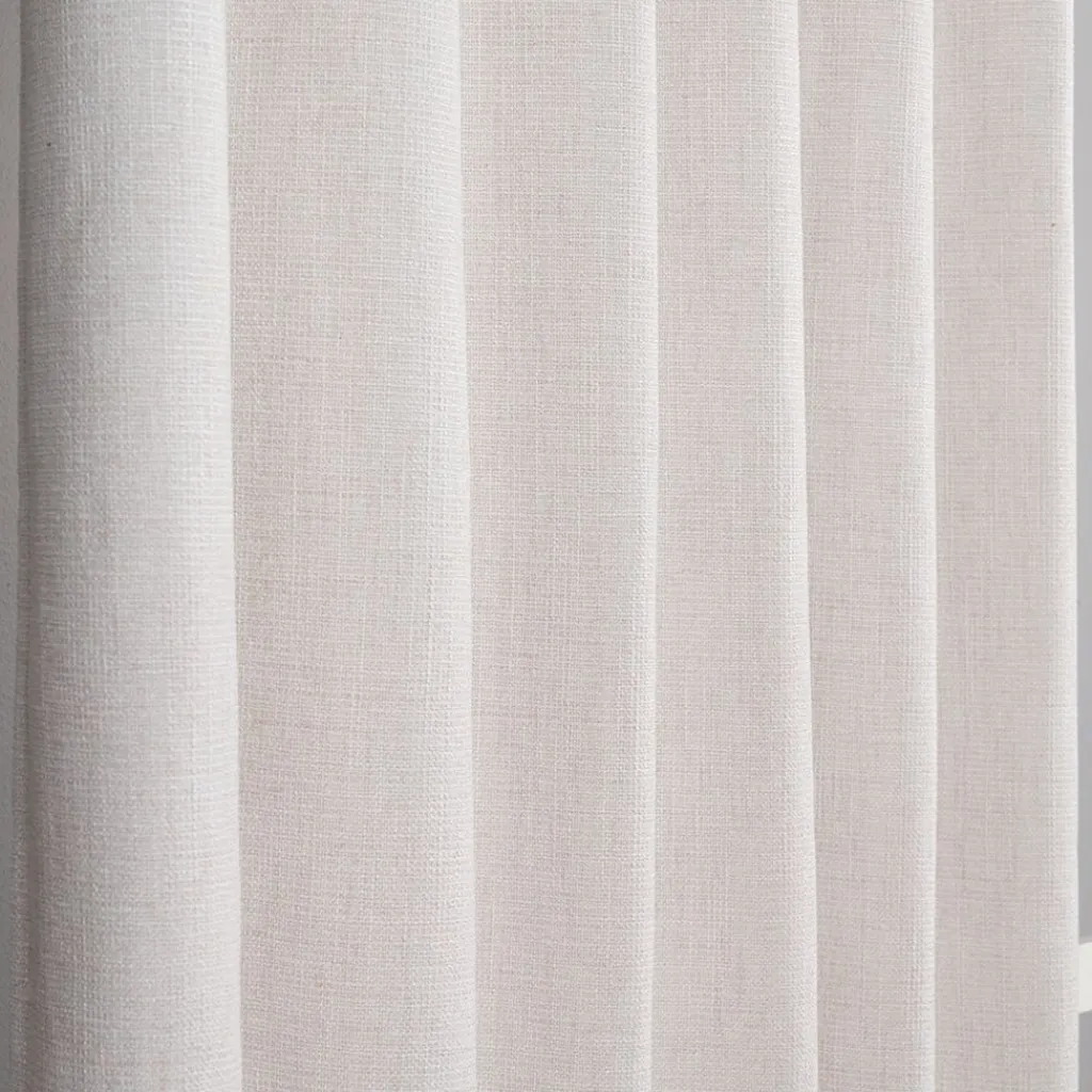 Mörkläggningsgardiner|Gardiner Enfärgade< Cru offwhite mörkläggningsgardiner