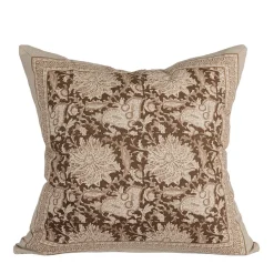 Mönstrade Kuddfodral<Fondaco Dante nougat kuddfodral 48x48cm - tidlös charm för soffan och favoritfåtöljen