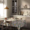 Bordsduk<Arvidssons textil Dinner grön bordsduk
