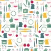 Tygkasse<Arvidssons textil Dinner grön tygkasse