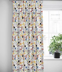 Gardiner Mönstrade<Arvidssons textil Dinner multi gardiner