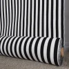 Randiga Möbeltyger<Nordisk Textil Divers vit-svart randigt Gobelängtyg