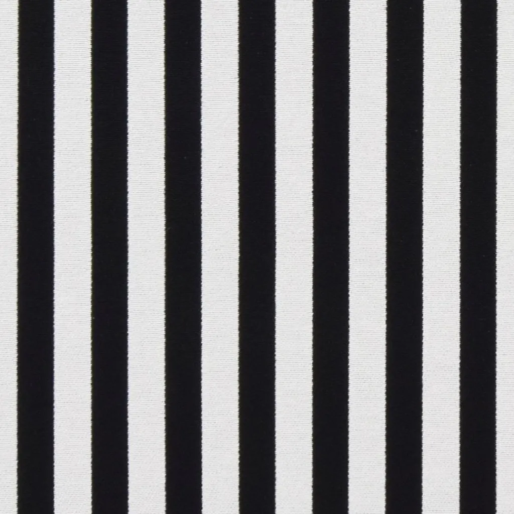 Randiga Möbeltyger<Nordisk Textil Divers vit-svart randigt Gobelängtyg