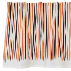 Gardinkappor Mönstrade|Rea Gardiner<Arvidssons textil Don Juan orange gardinkappa metervara