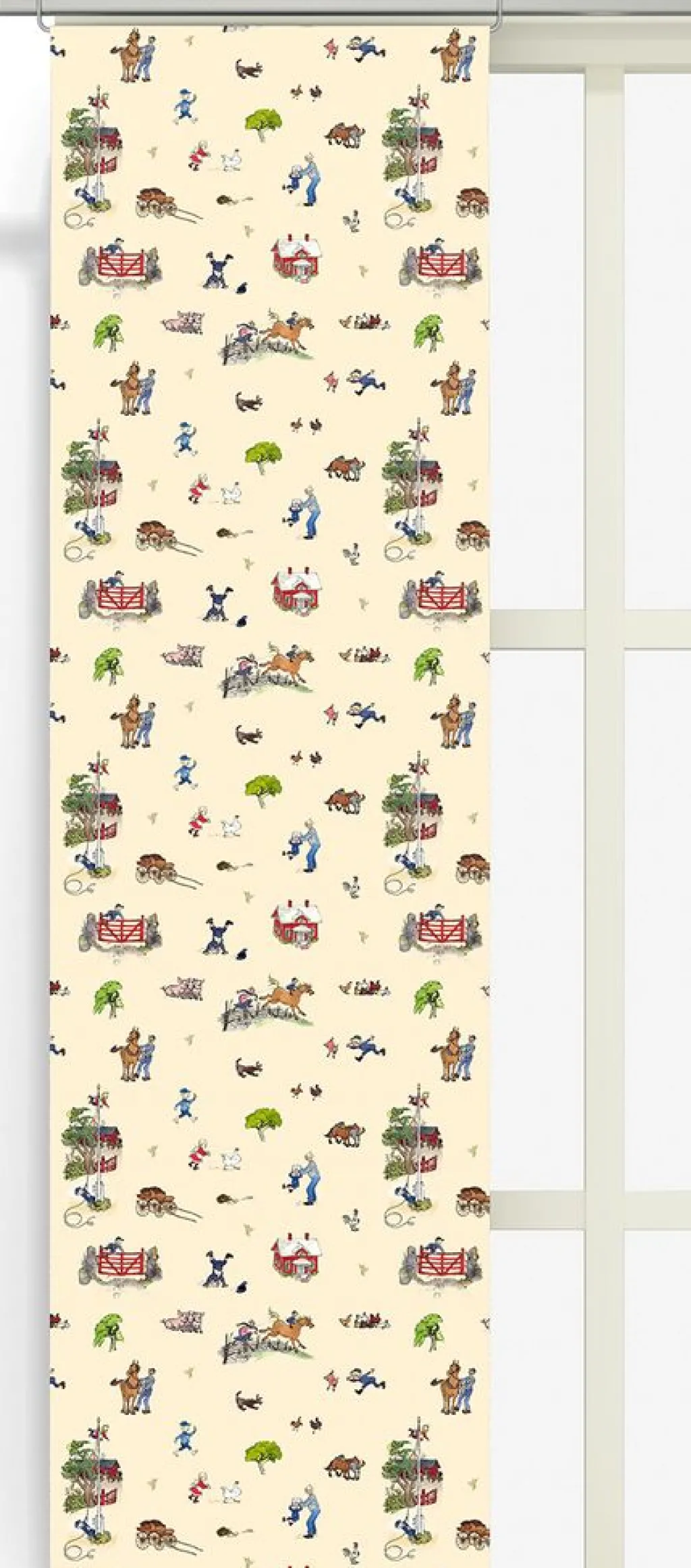 Panelgardiner<Arvidssons textil Emil I Katthult – Beige Panelgardin