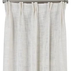 Gardiner Enfärgade<Fondaco Enzo gardiner – elegant kombination av polyester och lin