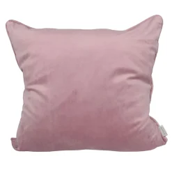 Enfärgade Kuddfodral<Svanefors Estelle rosa sammet kuddfodral