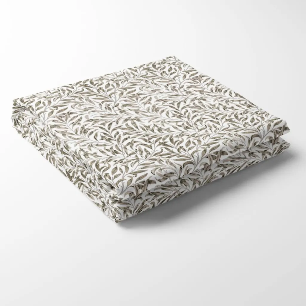 Bordsduk<Nordisk Textil Ester beige bordsduk med tidlöst bladmönster