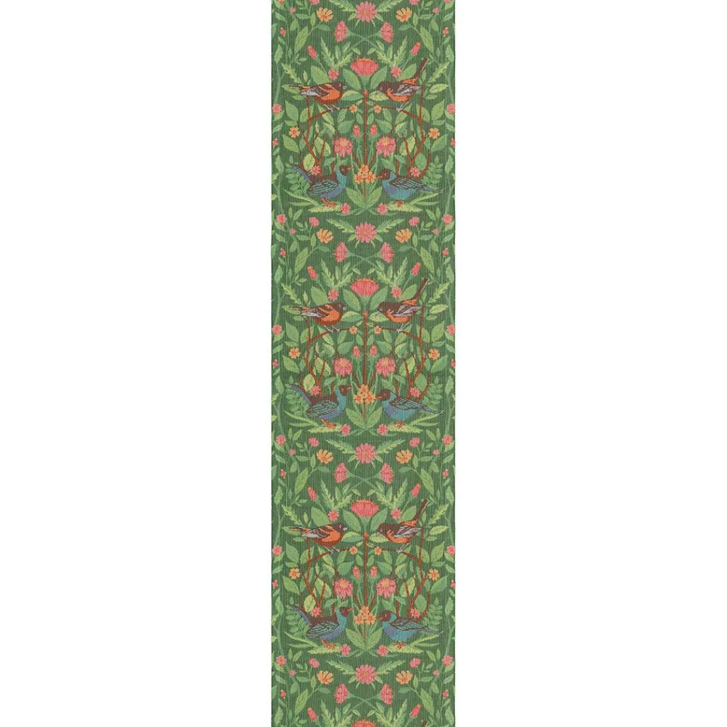 Bordslöpare|Ekelund Löpare<Ekelund Fågelliv löpare 35x140 - s Linneväveri