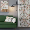 Gardintyger Mönstrade|Arvidssons Textil<Arvidssons textil Fägring aprikos tyg