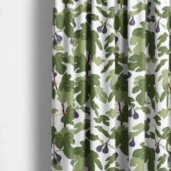 Gardintyger Mönstrade|Arvidssons Textil<Arvidssons textil Fikonträd grön tyg