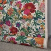 Gardintyger Mönstrade< Flashy Floral tyg - Linnelook