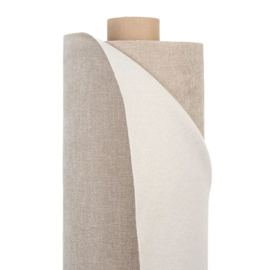 Enfärgade Möbeltyger<Nordisk Textil Flow sesame möbeltyg – Mjuk & slitstark chenille