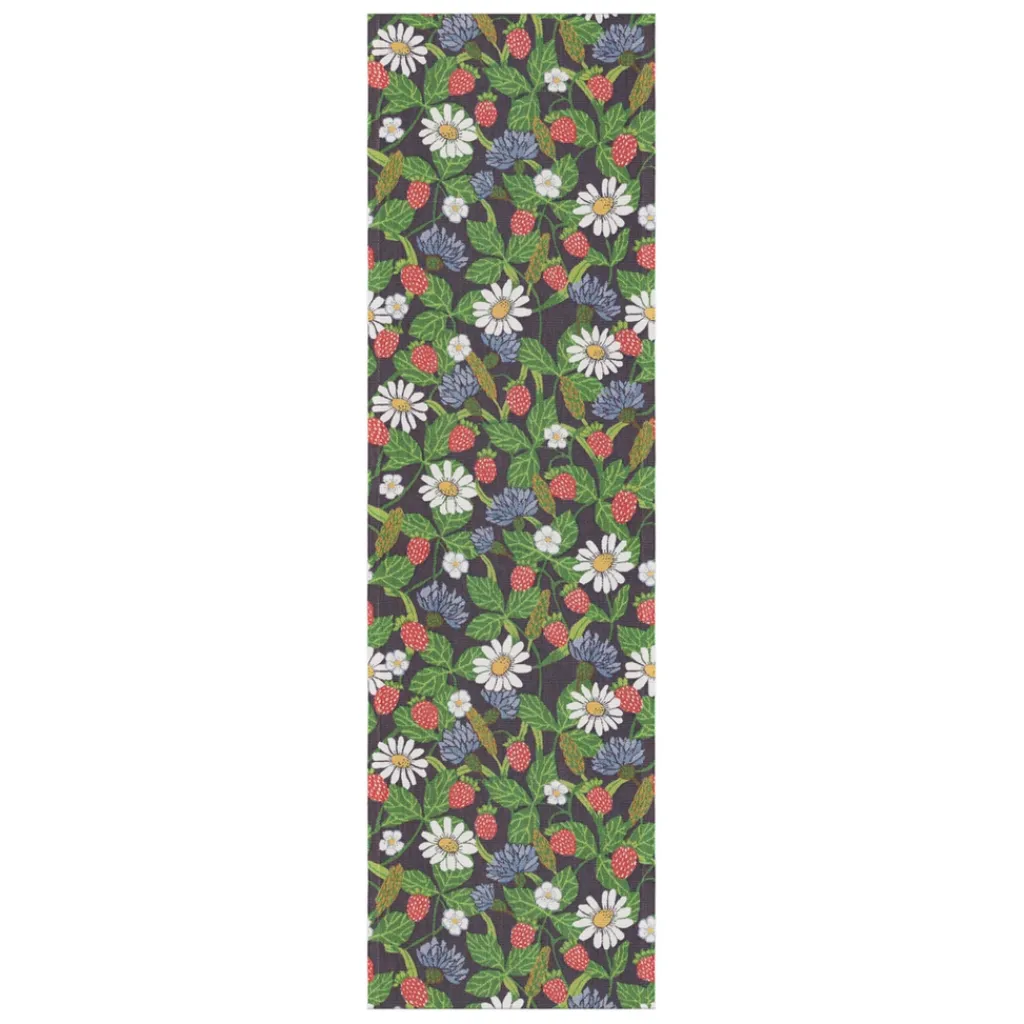 Bordslöpare|Ekelund Löpare<Ekelund Fragaria löpare 35X120 - s Linneväveri