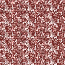 Gardintyger Mönstrade|Arvidssons Textil<Arvidssons textil Fýri röd tyg