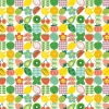Mönstrade Kuddfodral<Arvidssons textil Fruktstund multi kuddfodral