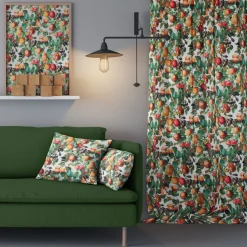 Gardintyger Mönstrade<Nordisk Textil Frutopia tyg