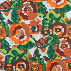 Gardintyger Mönstrade<Nordisk Textil Funkygarden tyg