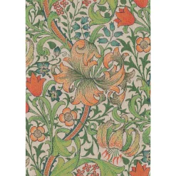 Kökshandduk<Ekelund Golden lily kökshandduk 35X50cm William Morris - s Linneväveri