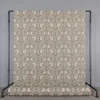 Arts & Crafts Tyger|Gardintyger Mönstrade<Nordisk Textil Grace brun tyg - Klassisk blommig Arts and Crafts design