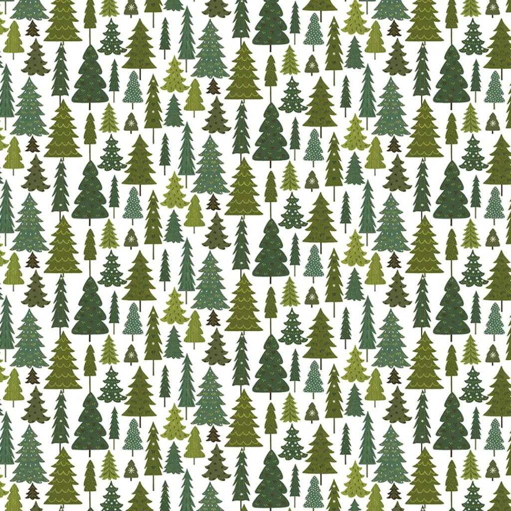 Gardintyger Mönstrade|Arvidssons Textil<Arvidssons textil Granby vit-grön tyg