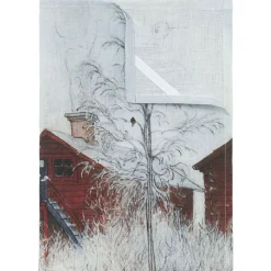Kökshandduk|Jul I Köket<Svanefors Gården kökshandduk - Carl Larsson